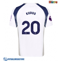 Fotballdrakt Herre Tottenham Hotspur Mohammed Kudus #20 Hjemmedrakt 2025-26 Kortermet